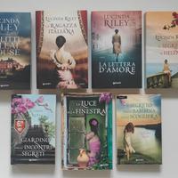 LUCINDA RILEY lotto 7 romanzi narrativa rosa