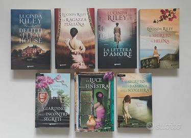 LUCINDA RILEY lotto 7 romanzi narrativa rosa