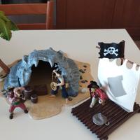Gioco da spiaggia Papo Pirati Isola del Tesoro 