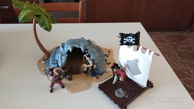 Gioco da spiaggia Papo Pirati Isola del Tesoro 