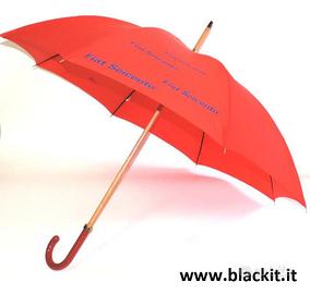 Ombrello Fiat Seicento rosso