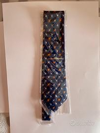 Cravatta Salvatore Ferragamo 100% seta - Cammelli