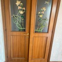 5 Porte Massello: 2 Vetri Liberty + 3 Bugnate