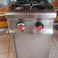 bollitore due fuochi a gas
