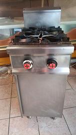 bollitore due fuochi a gas