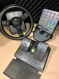 Simulatore di guida Logitech g Saitek