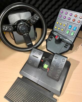 Simulatore di guida Logitech g Saitek