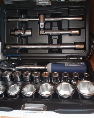 Set  di bussole 1/2"  22 pezzi Expert