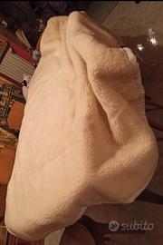 coperta pura lana merinos singola 