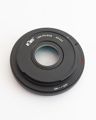 Adattatore lenti Canon FD a corpo Canon EOS