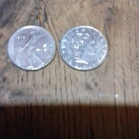 2 monete da 50 lire del 1978