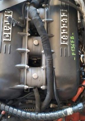 Motore Ferrari 458 per ricambi sbiellato