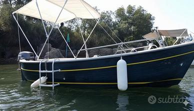 Gozzo Mimì 5.60 vtr con motore 15cv