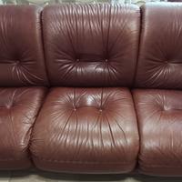 Divano pelle 3 posti