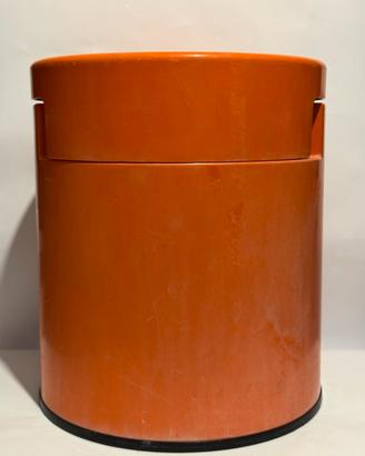Sgabello contenitore Rolle Ilma vintage Space Age