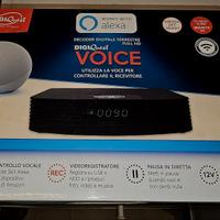 Decoder Dvb-t2  Digiquest Voice con Alexa