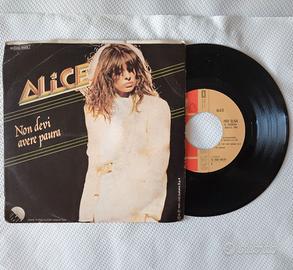 45 giri Alice 1981