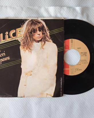 45 giri Alice 1981