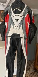 Tuta completa in pelle Dainese