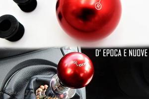 POMELLO per Cambio FIAT 500 Nuove e Epoca ROSSO
