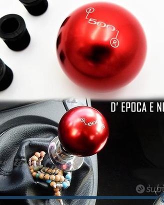 POMELLO per Cambio FIAT 500 Nuove e Epoca ROSSO