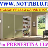 Letto a Scomparsa JERRY 1 piazza MATERASSO OMAGGIO