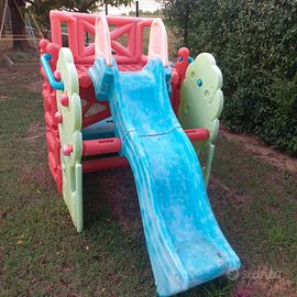 scivolo con tavolo e panca Feber