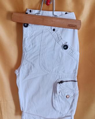 pantaloni  uomo MIS 48 zeda moda cotone bianchi 
