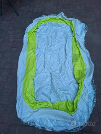 piscina per bambini, pompa filtro e skimmer