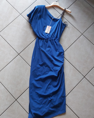 Abito lungo monospalla