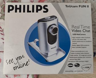 Webcam Philips  PCVC830K, condizioni pari al nuovo