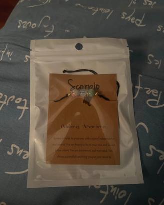 Braccialetto segno zodiacale scorpione