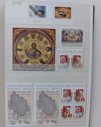 2019 Vaticano. Annata quasi completa come da foto