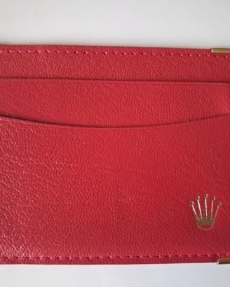 Rolex porta carte di credito