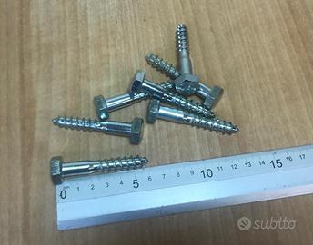 4a Viti Tirafondi x legno MM. 10X 60 Pz.93