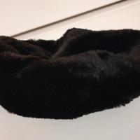 cappello basco in pelliccia vera