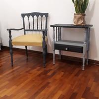 Due sedie rivisitate anni 70