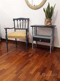 Due sedie rivisitate anni 70