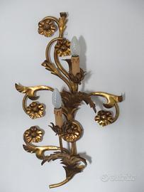 applique di pregio, in foglia d'oro, grande