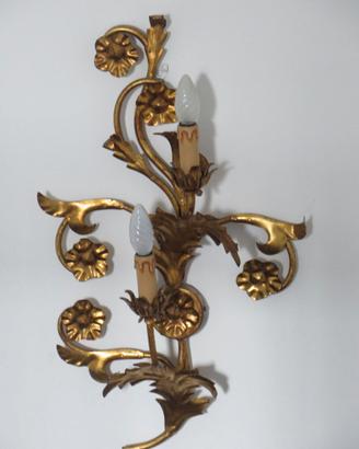 applique di pregio, in foglia d'oro, grande