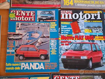 Gente Motori Rivista automobilistica da1986 a 1989