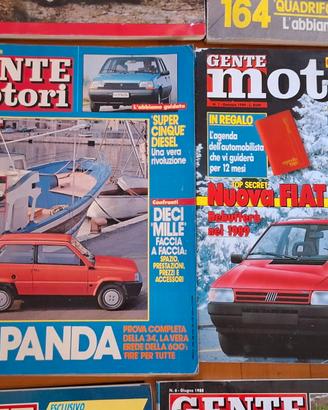 Gente Motori Rivista automobilistica da1986 a 1989