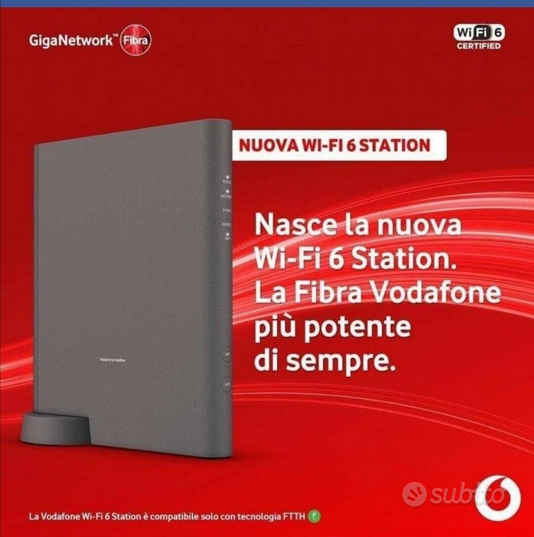 Vodafone WiFi 6 GHZ 2000 Mb Router x Fibra - Informatica In vendita a Como