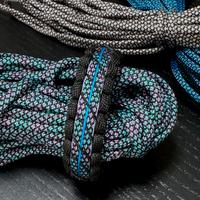 Braccialetto Paracord nero Multicolore