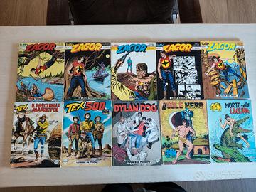 Fumetti Zagor , Dylan dog, Tex, Fort ghost