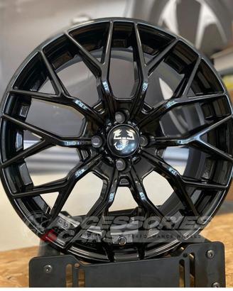 Set Cerchi in lega da 17" ABARTH mod. EW22 Viper-X