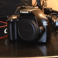 Canon EOS 1100D + 2 obiettivi