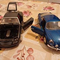 Modellini auto in metallo.