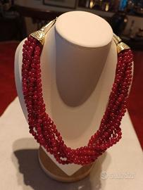 Girocollo in radici di rubino