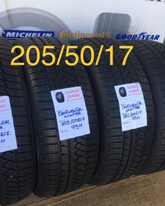 Gomme usate invernali 205/50/17